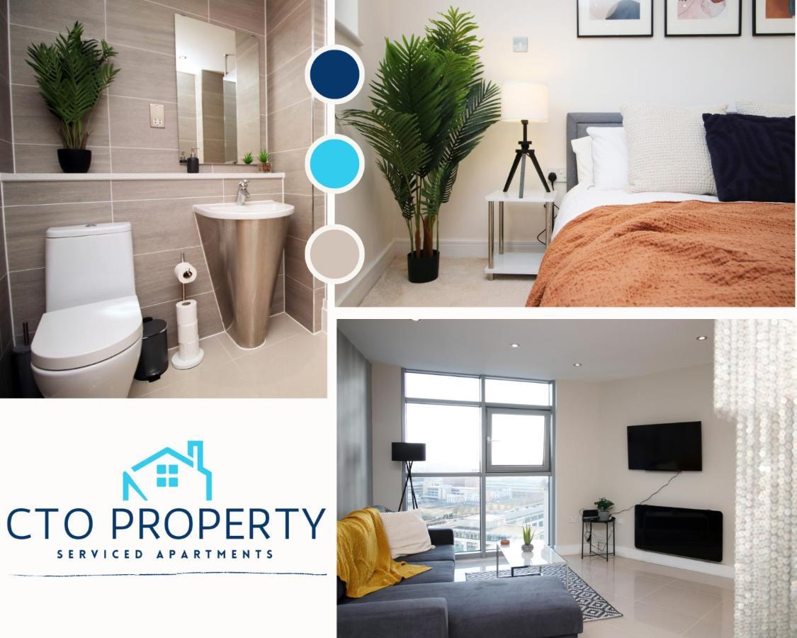 The Skyline - Luxury City Centre Flat With Designated Parking Cardiff Dış mekan fotoğraf